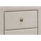 Monarch Specialties Bedroom Accent, Nightstand, End, Side, Lamp, Storage Drawer, Bedroom, Upholstered, Linen Look, Beige I 5605 - alternate 2